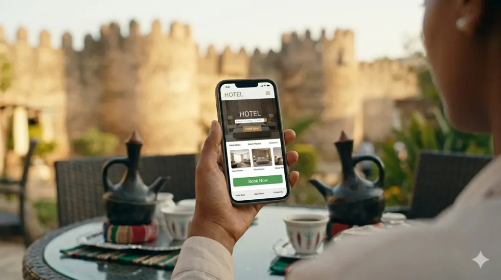 Why Most Hotel Websites in Ethiopia Don’t Get Bookings (And How to Fix It)